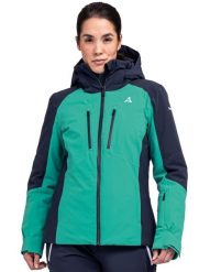 Kurtka narciarska damska Schöffel Naladas. Białe kurtki sportowe damskie Schöffel, na zimę, s, bez wzorów, z elastanu, bez ramiączek, bez kaptura, narciarskie, primaloft. Za 2,499.99 zł.