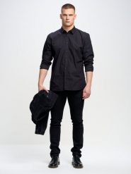 Jeansy męskie skinny czarne Jeffray 915. Czarne jeansy męskie BIG STAR, z jeansu, retro. W wyprzedaży za 299.99 zł.