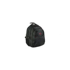 Plecak na kółkach New Rebels Driver Pro czarny. Czarne plecaki damskie Erima, bez wzorów, z materiału, sportowe. Za 257.99 zł.