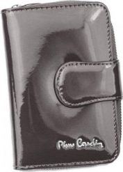Pierre Cardin Lakierowany, pionowy portfel damski ze skóry naturalnej. Portfele damskie Pierre Cardin, z lakierowanej skóry. Za 268.29 zł.