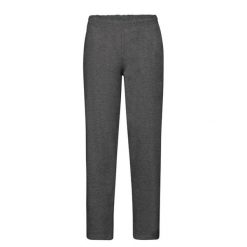 Męskie Klasyczne Spodnie Do Biegania Z Otwartym Dołem. Szare spodnie sportowe męskie fruit of the loom, m, bez wzorów, do biegania. Za 72.99 zł.