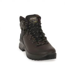 Buty trekkingowe męskie Grisport Pecos. Brązowe buty zimowe męskie Grisport, bez wzorów, z materiału, za kostkę, bez obcasa, bez zapięcia. Za 376.00 zł.