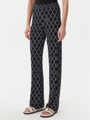Max Mara Beachwear Spodnie dresowe 2516781039650 Czarny Regular Fit. Czarne spodnie dresowe damskie Max Mara Beachwear, bez wzorów, z dresówki. Za 469.99 zł.