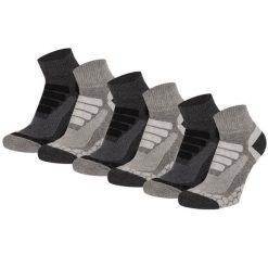 Skarpety turystyczne Quarter Xtreme , 6 par. Multi szare. Szare skarpetki damskie XTREME SOCKSWEAR, bez wzorów, z bawełny. Za 199.60 zł.