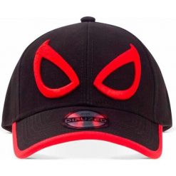 Czapka z daszkiem Educa Borras Marvel Spiderman Minimal Eyes. Szare czapki damskie SPIDERMAN, bez wzorów, z bawełny, eleganckie. Za 174.00 zł.