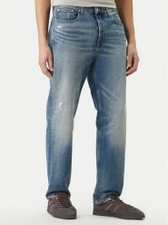 Tommy Jeans Jeansy Sonny DM0DM22491 Niebieski Tapered Fit. Niebieskie jeansy męskie Tommy Jeans, z bawełny. Za 529.99 zł.