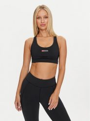 Reebok Biustonosz sportowy Lux Bold Racr Bra 100075369 Czarny Slim Fit. Czarne bielizna sportowa damska Reebok, s, bez wzorów, z syntetyku. Za 109.99 zł.