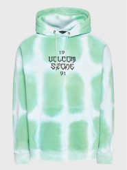 Volcom Bluza Trippin Dye A4112306 Zielony Loose Fit. Zielone bluzy męskie Volcom, m, bez wzorów, z bawełny, bez ramiączek, bez kaptura. Za 399.99 zł.