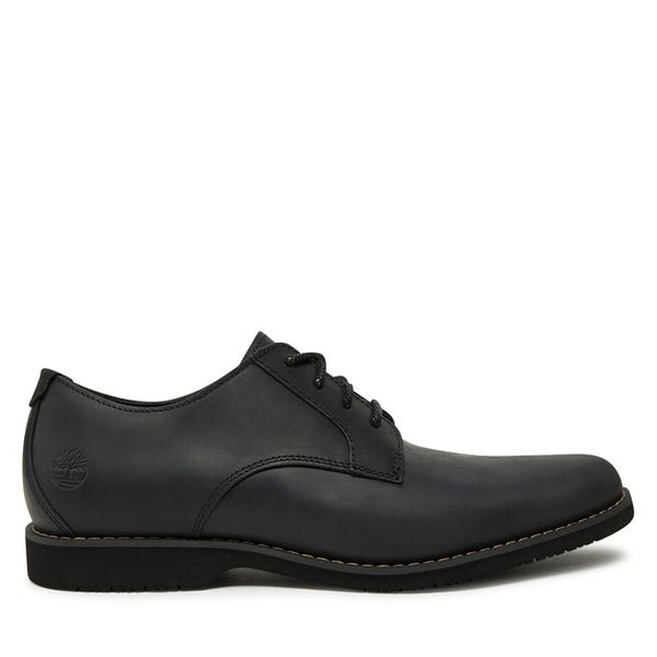 Półbuty Timberland. Czarne buty wizytowe męskie Timberland, bez wzorów, bez obcasa, bez zapięcia. Za 399.99 zł.