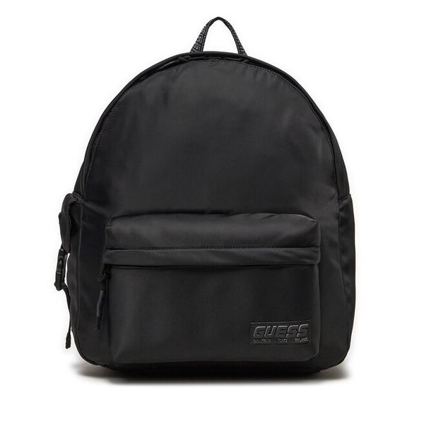 Plecak Guess. Czarne plecaki męskie Guess, z aplikacjami, sportowe. Za 179.99 zł.