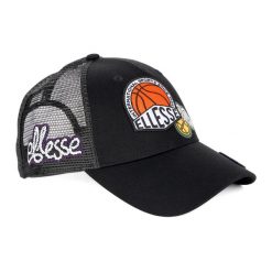 Czapka z daszkiem Ellesse Divida Trucker. Czarne czapki damskie Ellesse, na wiosnę, bez wzorów. Za 159.00 zł.