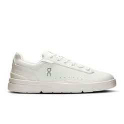 ON THE ROGER Advantage White | White Sneakersy męskie. Białe buty sportowe męskie On, bez wzorów, bez zapięcia, tenisowe. Za 559.99 zł.