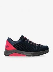 Buty outdoor damskie Hanwag Coastrock Low Lady ES. Niebieskie obuwie trekkingowe damskie Hanwag, z materiału, bez zapięcia. Za 665.49 zł.