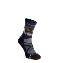 Skarpety turystyczne Smartwool Hike Light Cushion. Niebieskie skarpetki damskie Smartwool, bez wzorów. Za 97.99 zł.