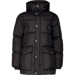 Parka WOOLRICH SIERRA SUPREME. Niebieskie parki męskie Woolrich, z aplikacjami, prążkowane, bez kołnierzyka, z kapturem. Za 3,300.00 zł.
