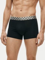 Emporio Armani Underwear Bokserki EM000231 AF18891 UC001 Czarny. Czarne bokserki męskie Emporio Armani Underwear, bez wzorów, z bawełny. Za 121.99 zł.