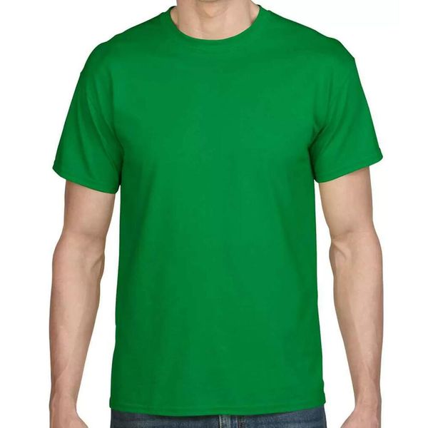 Koszulka DryBlend Unisex Dla Dorosłych. Zielone bluzki damskie GILDAN, xl, bez wzorów, sportowe, bez kołnierzyka, bez ramiączek. Za 47.99 zł.