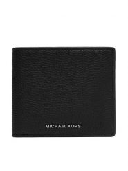 MICHAEL Michael Kors Portfel Hudson 39S4LHUF2L Czarny. Czarne portfele męskie MICHAEL Michael Kors, bez wzorów, ze skóry. Za 439.99 zł.