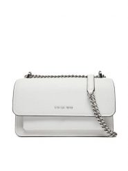 MICHAEL Michael Kors Torebka Claire 30T4SC7L3T Biały. Białe listonoszki damskie MICHAEL Michael Kors, bez wzorów, ze skóry, bez dodatków. Za 669.99 zł.