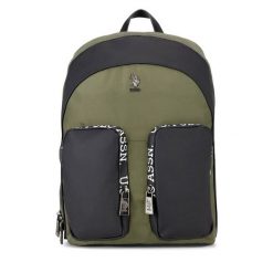 Plecak U.S. Polo Assn. Zielone plecaki męskie U.S. Polo Assn., bez wzorów, sportowe. Za 449.99 zł.