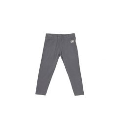 Legginsy z bawełna na czas wolny na co dzień. Szare legginsy damskie LEONE 1947 APPAREL, bez wzorów, z bawełny. W wyprzedaży za 54.73 zł.