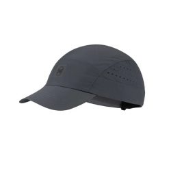 Czapka z daszkiem BUFF SPEED CAP SOLID ASH. Szare czapki damskie Buff, bez wzorów, z materiału. Za 129.99 zł.