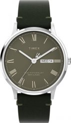 Zegarek Timex Zegarek męski Timex TW2W50500 zielony. Zielone zegarki męskie Timex, bez wzorów. Za 599.00 zł.