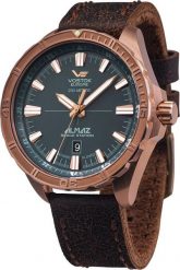 Zegarek Vostok Europe Zegarek męski Vostok Europe NH35A-320O507 brązowy. Brązowe zegarki męskie Vostok Europe, bez wzorów. Za 2,400.00 zł.