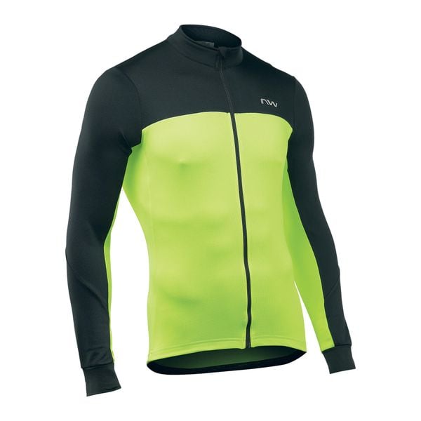 Koszulka rowerowa męska Northwave Force 2 LS Full Zip. Czarne bluzy męskie Northwave, l, bez wzorów, sportowe, bez ramiączek, bez kaptura. Za 229.99 zł.