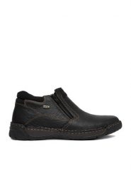 Rieker Botki CEO-B0392-00 Czarny. Czarne botki męskie Rieker, bez wzorów, ze skóry, bez obcasa, bez zapięcia. Za 449.99 zł.