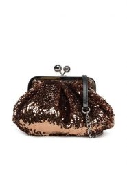 Weekend Max Mara Torebka 2615511094650 Różowy. Czerwone torebki wizytowe damskie Weekend Max Mara, bez wzorów, z materiału, bez dodatków. Za 879.99 zł.