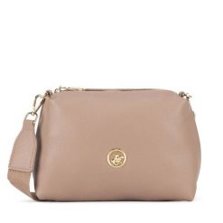 Torebka Beverly Hills Polo Club. Brązowe listonoszki damskie Beverly Hills Polo Club, bez wzorów, bez dodatków. Za 159.99 zł.