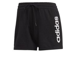 Adidas Essentials Slim Shorts. Białe szorty damskie Adidas, bez wzorów, sportowe. W wyprzedaży za 87.50 zł.