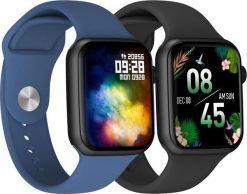 Smartwatch DCU Tecnologic Smartwatch DCU COLORFUL 2 Niebieski Czarny. Czarne zegarki smartwatch dcu tecnologic, bez wzorów. Za 375.46 zł.