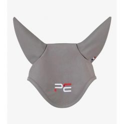 Czapka z muchą dla koni Premier Equine Atlas. Szare czapki damskie PREMIER EQUINE, bez wzorów, z materiału, eleganckie. Za 251.00 zł.