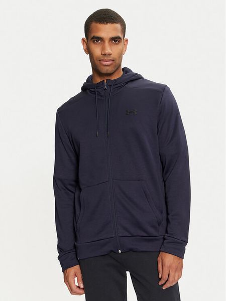 Under Armour Bluza 1373357 Granatowy Regular Fit. Niebieskie bluzy męskie Under Armour, l, bez wzorów, z syntetyku, bez ramiączek, bez kaptura. Za 169.99 zł.