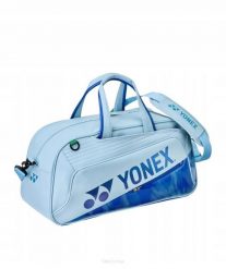 Torba tenisowa Yonex Expert Boston Bag. Niebieskie torby sportowe męskie YONEX, bez wzorów, z materiału, na ramię. Za 639.00 zł.
