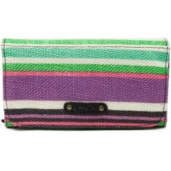 Portfel Dakine Abigail Avery — 18 x 10,5 cm, bawełniany canvas i winyl. Czerwone portfele męskie Dakine, bez wzorów, z bawełny. Za 165.99 zł.