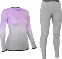 Zestaw bielizny termoaktywnej Spokey FLORA SET w opakowaniu prezentowym. Bielizna sportowa damska NoName, bez wzorów. Za 129.99 zł.