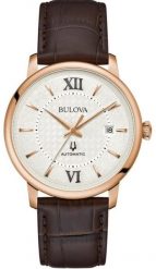 Zegarek Bulova Bulova Hudson 97B225 Zegarek męski 39 mm automatyczny. Zegarki męskie Bulova, bez wzorów. Za 1,969.99 zł.