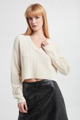 Sweter damski wełniany Malibu MARELLA. Swetry nierozpinane damskie Marella, l, bez wzorów, z wełny, bez kołnierzyka, bez ramiączek. W wyprzedaży za 617.40 zł.