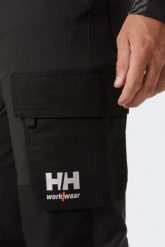 Spodnie Robocze Helly Hansen Oxford Elast Black. Czarne spodnie sportowe męskie Helly Hansen, m, bez wzorów. Za 435.46 zł.