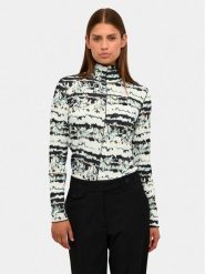 Karen by Simonsen Bluzka Marbel 10104743 Kolorowy Slim Fit. Bluzki damskie Karen by Simonsen, m, bez wzorów, z wiskozy, bez kołnierzyka, bez ramiączek. Za 369.99 zł.