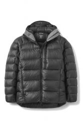 Kurtka trekkingowa puchowa męska Mythic Ultra. Czarne kurtki męskie RAB, na zimę, l, bez wzorów, z nylonu, z kapturem. Za 2,249.99 zł.