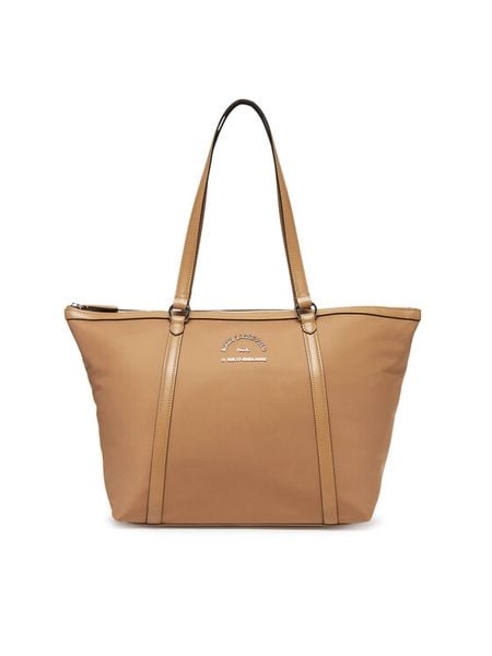 KARL LAGERFELD Torebka A2W30080 Brązowy. Brązowe shopperki damskie KARL LAGERFELD, bez wzorów, bez dodatków. Za 529.99 zł.