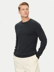 Marciano Guess Sweter 5GHR02 5861Z Granatowy Regular Fit. Niebieskie swetry męskie Marciano Guess, m, z aplikacjami, z bawełny, bez kołnierzyka, bez ramiączek. Za 319.99 zł.