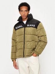 Karl Kani Kurtka zimowa Retro Essential 60760012 Zielony Regular Fit. Zielone kurtki męskie Karl Kani, na zimę, m, bez wzorów, z syntetyku, retro, bez kaptura. Za 389.99 zł.