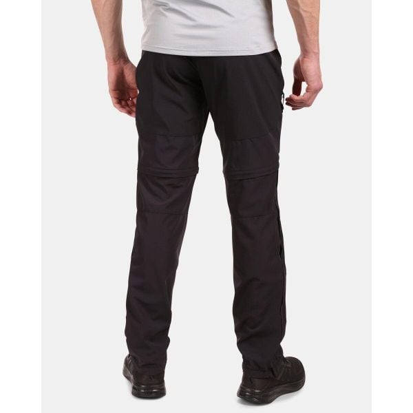 Spodnie Kilpi Hosio. Czarne eleganckie spodnie męskie Kilpi, bez wzorów, z nylonu, eleganckie. Za 370.41 zł.