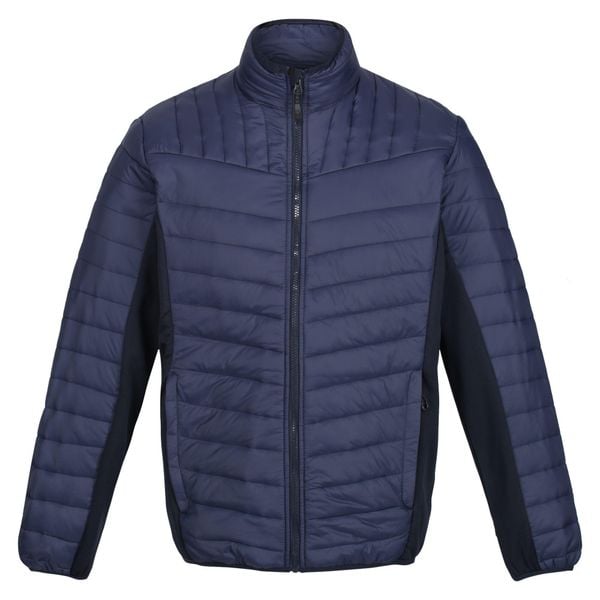 Męska Kurtka Hybrydowa Tourer. Niebieskie kurtki męskie Regatta, m, bez wzorów, z puchu, sportowe, bez kaptura. Za 258.99 zł.