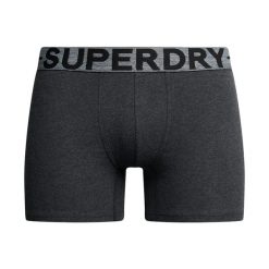 Bokserki Superdry (x3). Brązowe bokserki męskie Superdry, bez wzorów, ze skóry. Za 169.70 zł.